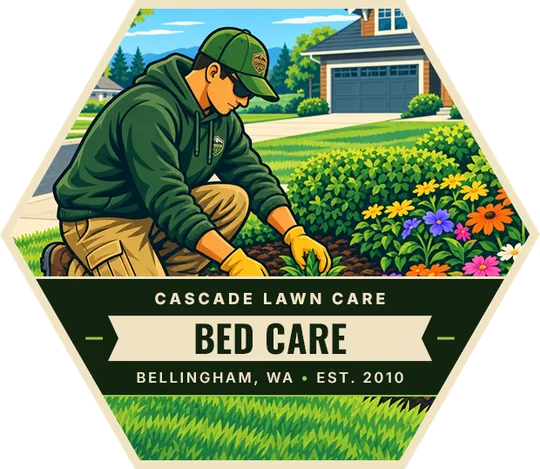 Cascade Lawn Care Bed Care badge