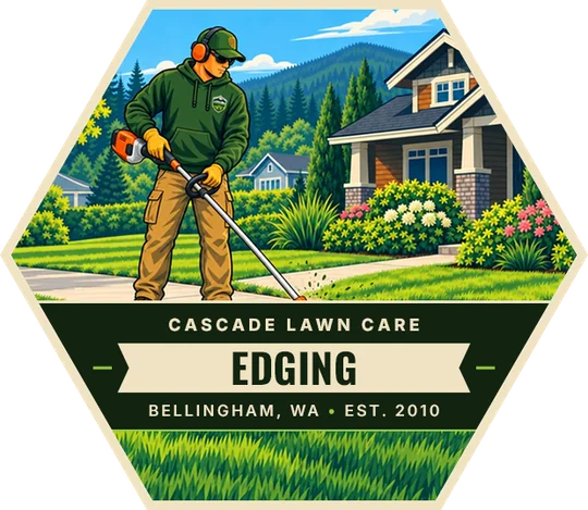Cascade Lawn Care Edging badge