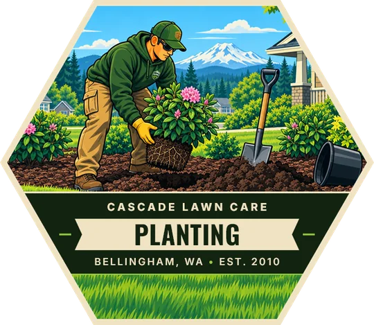 Cascade Lawn Care Planting badge