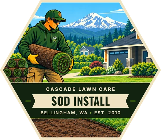 Cascade Lawn Care Sod Install badge